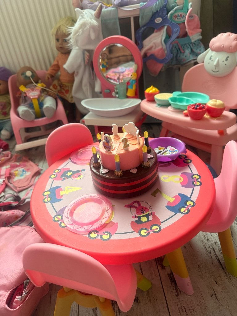 Baby born set, Ophalen, Zo goed als nieuw, Babypop