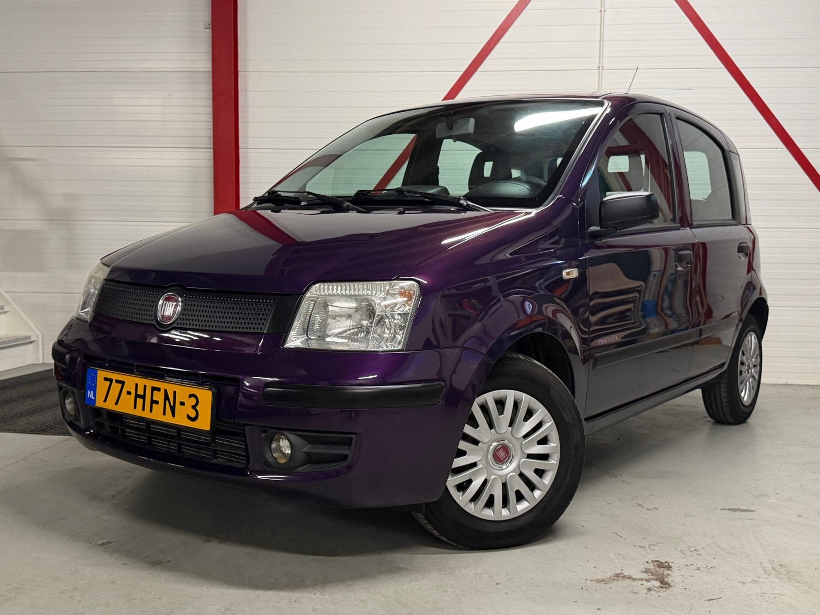Fiat Panda 1.2 | Airco | Leder Stuur | 101.932 |, Auto's, Fiat, Voorwielaandrijving, 54 pk, 4 stoelen, Origineel Nederlands