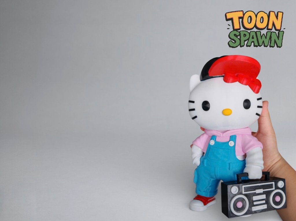 Urban Hello Kitty – 26 cm – Ghetto Blaster Street Style, Ophalen of Verzenden, Nieuw, Overige typen