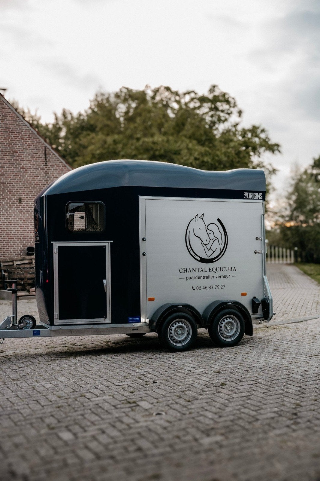 1.5 paards paardentrailer te huur, Ophalen, Nieuw