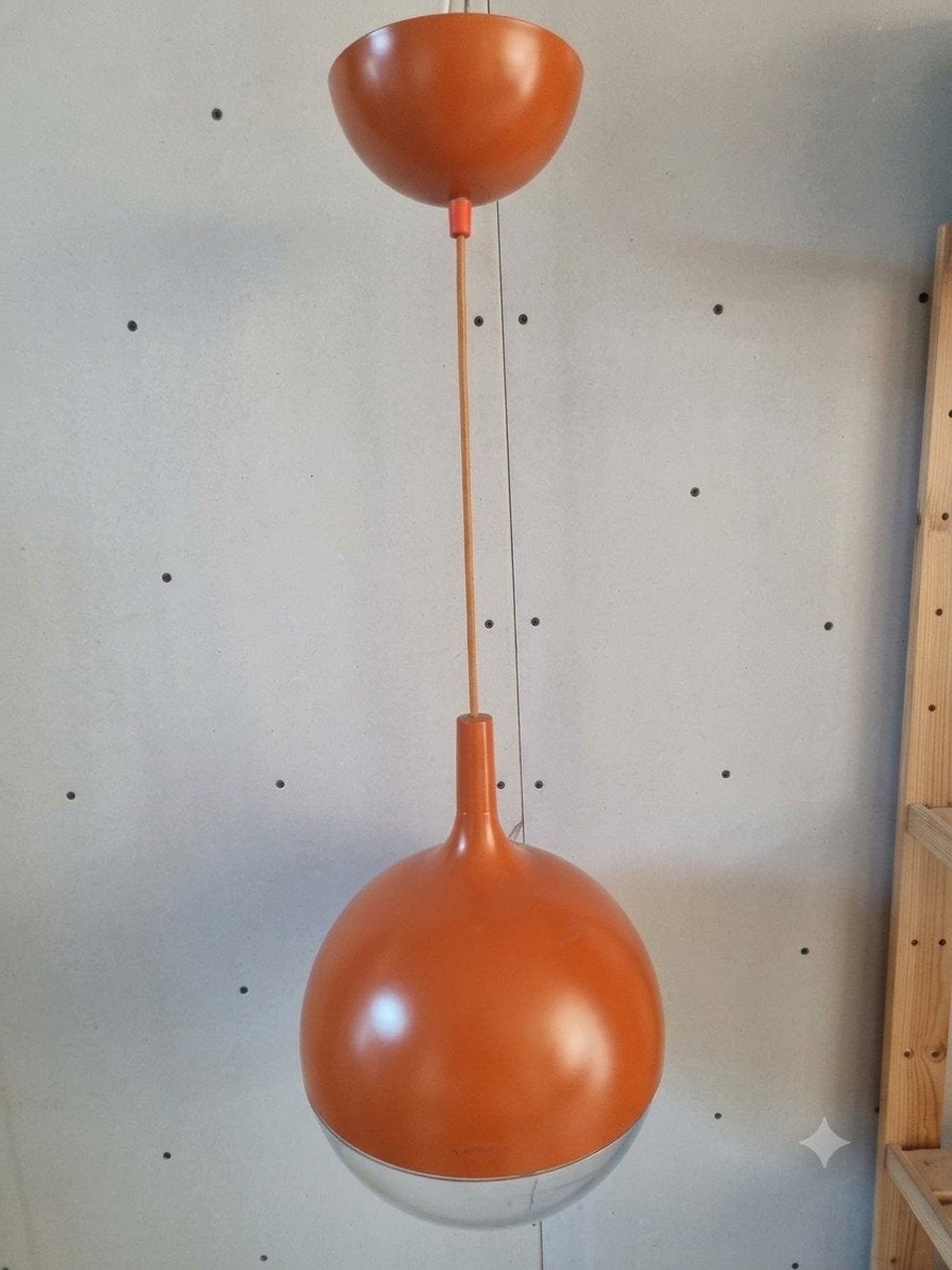 IKEA Väster hanglamp – Oranje – Design Knut & Marianne Hagb, Ophalen, Gebruikt