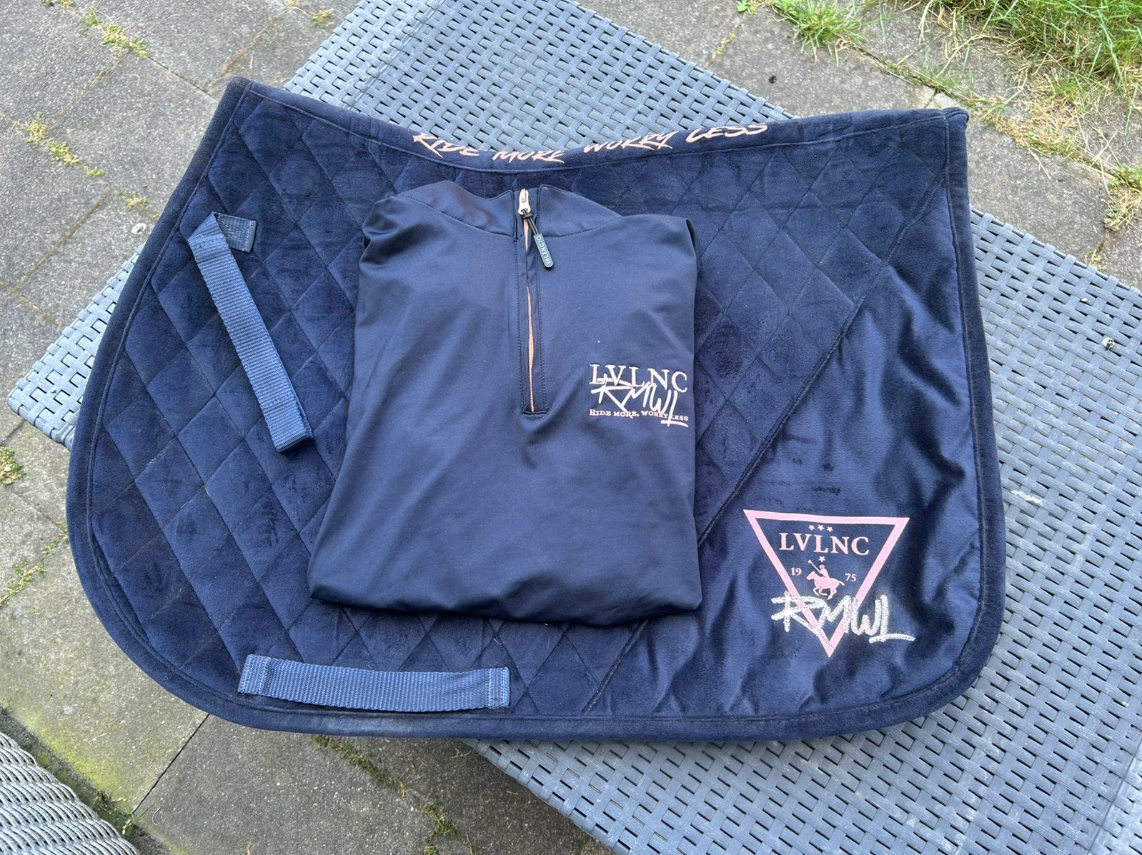 La valencio set dekje + baselayer, Verzenden, Zo goed als nieuw