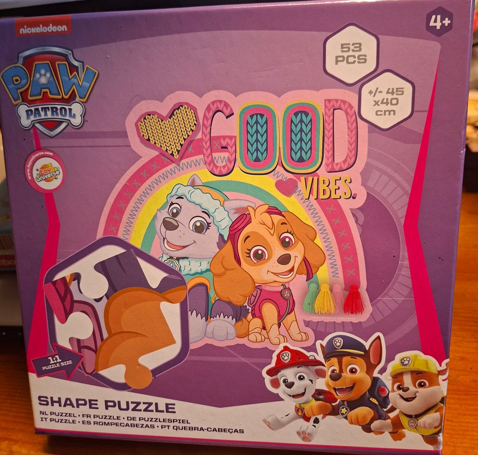 paw patrol kinderpuzzel ruilen, Ophalen, 10 tot 50 stukjes, Nieuw, 4 tot 6 jaar