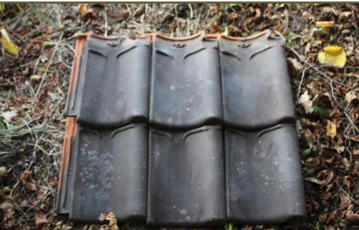 Verbeterde Hollandse dakpannen - ca. 350 stuks, Ophalen, Gebruikt, 15 m² of meer, Dakpannen