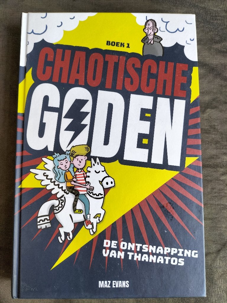 Chaotische Goden - De ontsnapping van Thanatos, Ophalen of Verzenden, Zo goed als nieuw, Maz Evans, Fictie