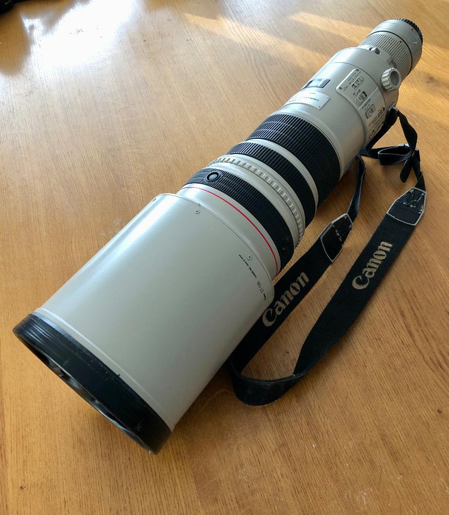 Canon Telelens EF 500 mm met Converter., Ophalen, Gebruikt, Telelens