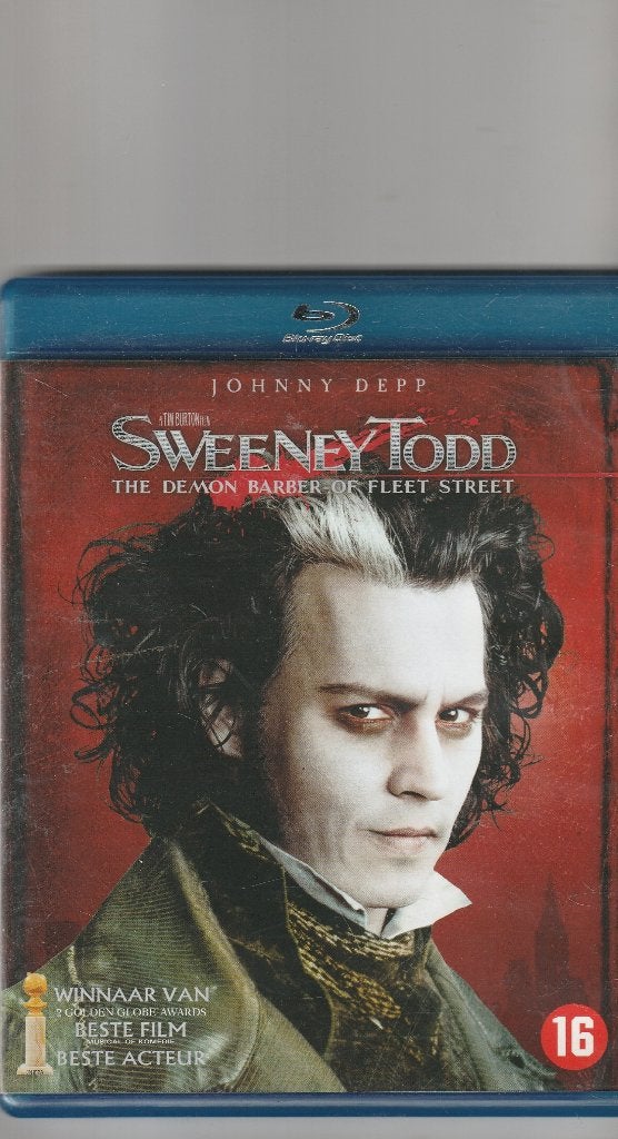 Sweeney todd blu ray ( ned. Ondert.), Engels, Nederlands, Film, Actie