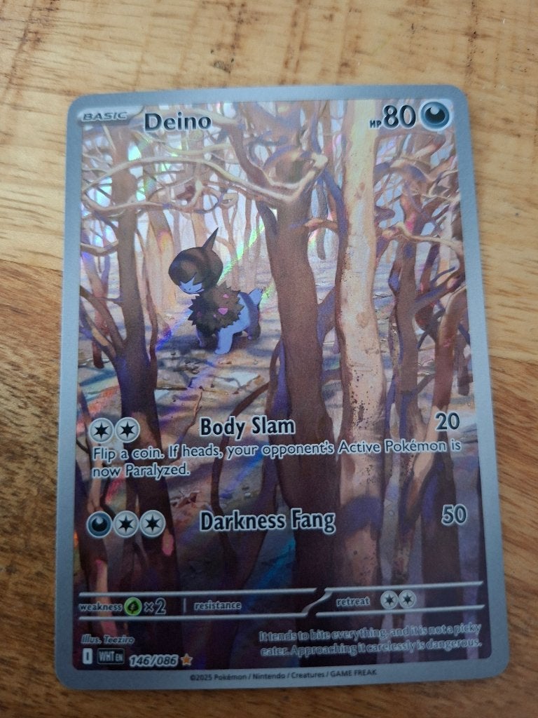Deino 146, Ophalen of Verzenden, Zo goed als nieuw, Losse kaart, Foil