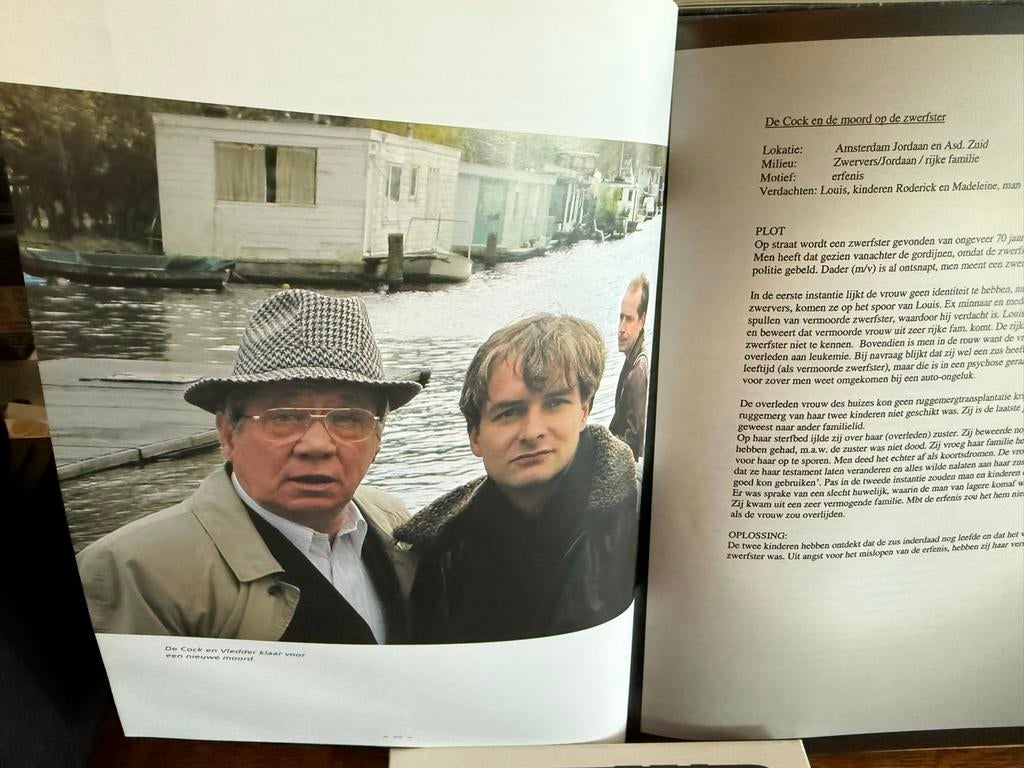 In Dossier Baantjer: Achter de schermen van de tv-serie, Boeken, Ophalen of Verzenden, Zo goed als nieuw, Tv-bewerking