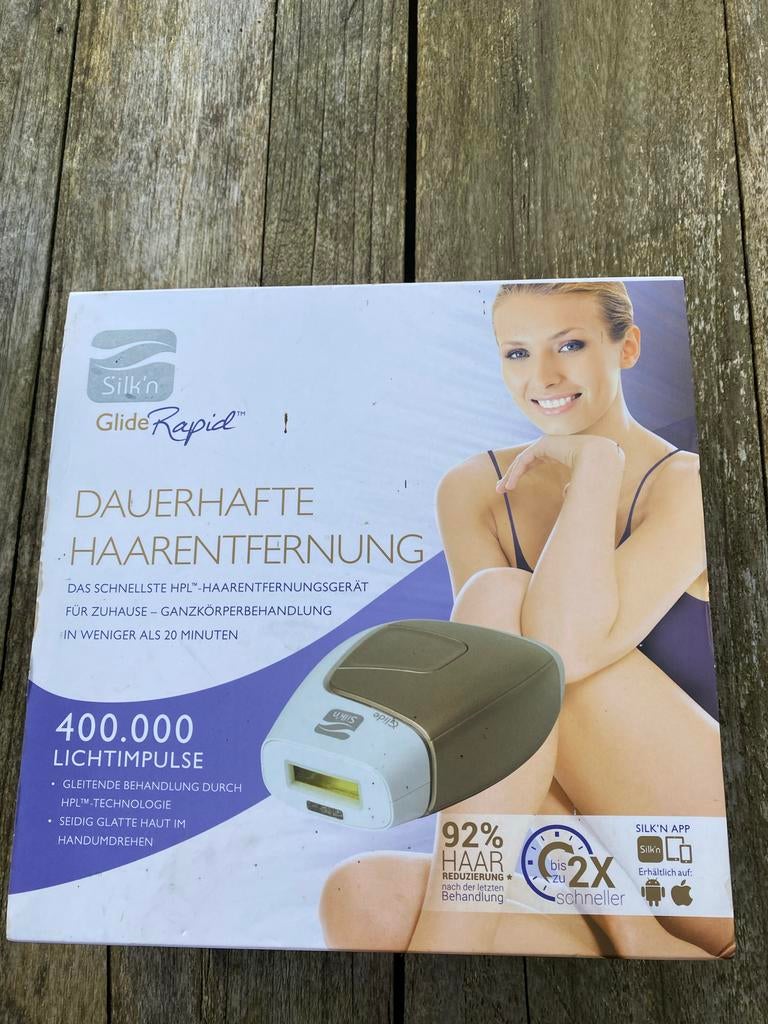 Silk'n Glide Rapid HPL ontharingsapparaat, Ophalen of Verzenden, Zo goed als nieuw, Scheren en Epileren