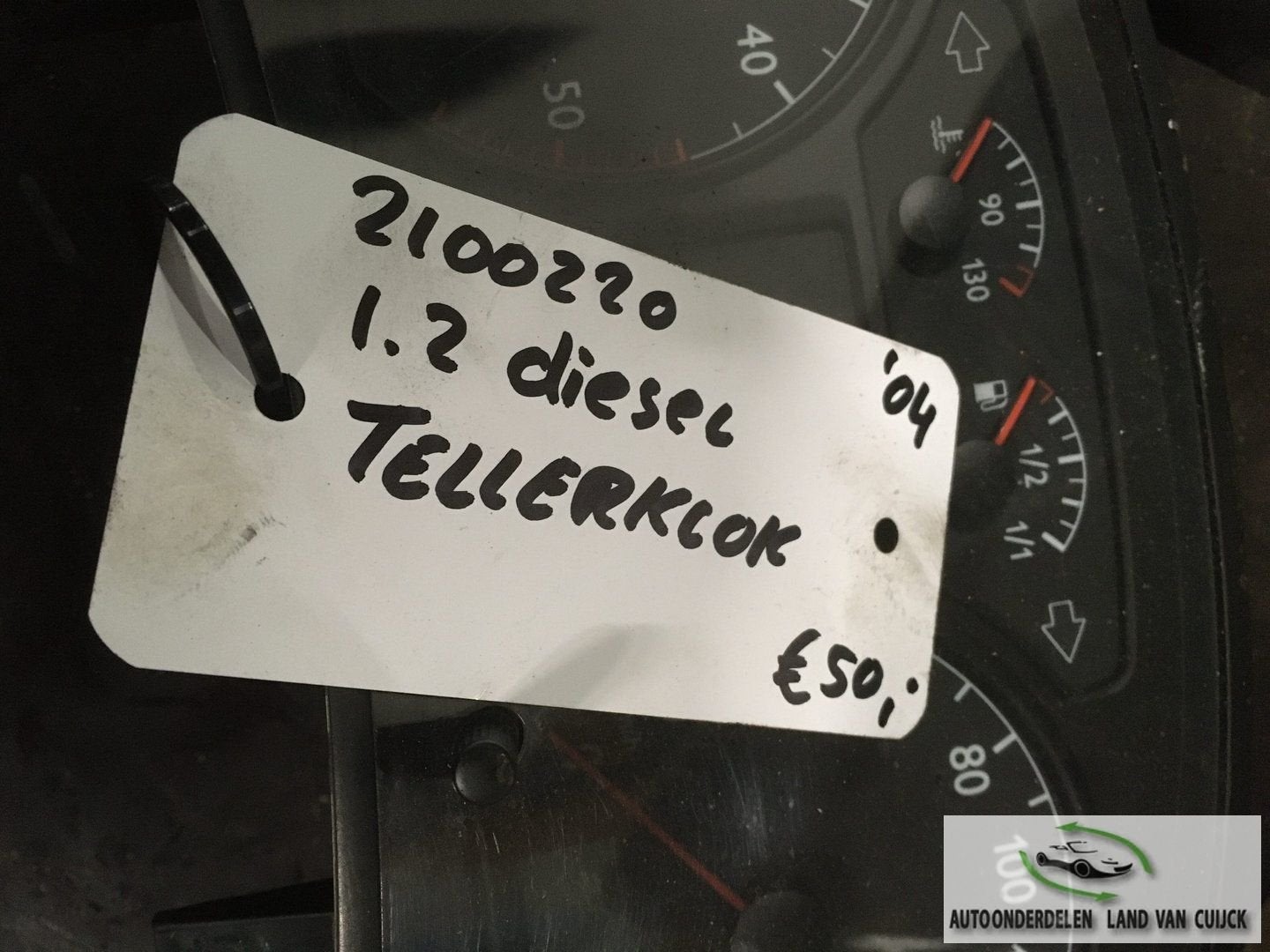 Vw Polo 1.2 diesel 2004  km Tellerklok, Gebruikt, -, -, Ophalen of Verzenden