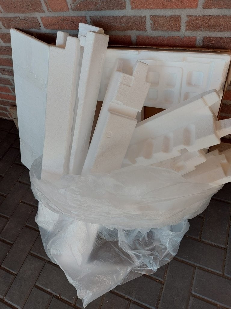 Piepschuim/verpakkingsmateriaal, Ophalen, 40 tot 60 cm, Overige typen, 50 tot 75 cm