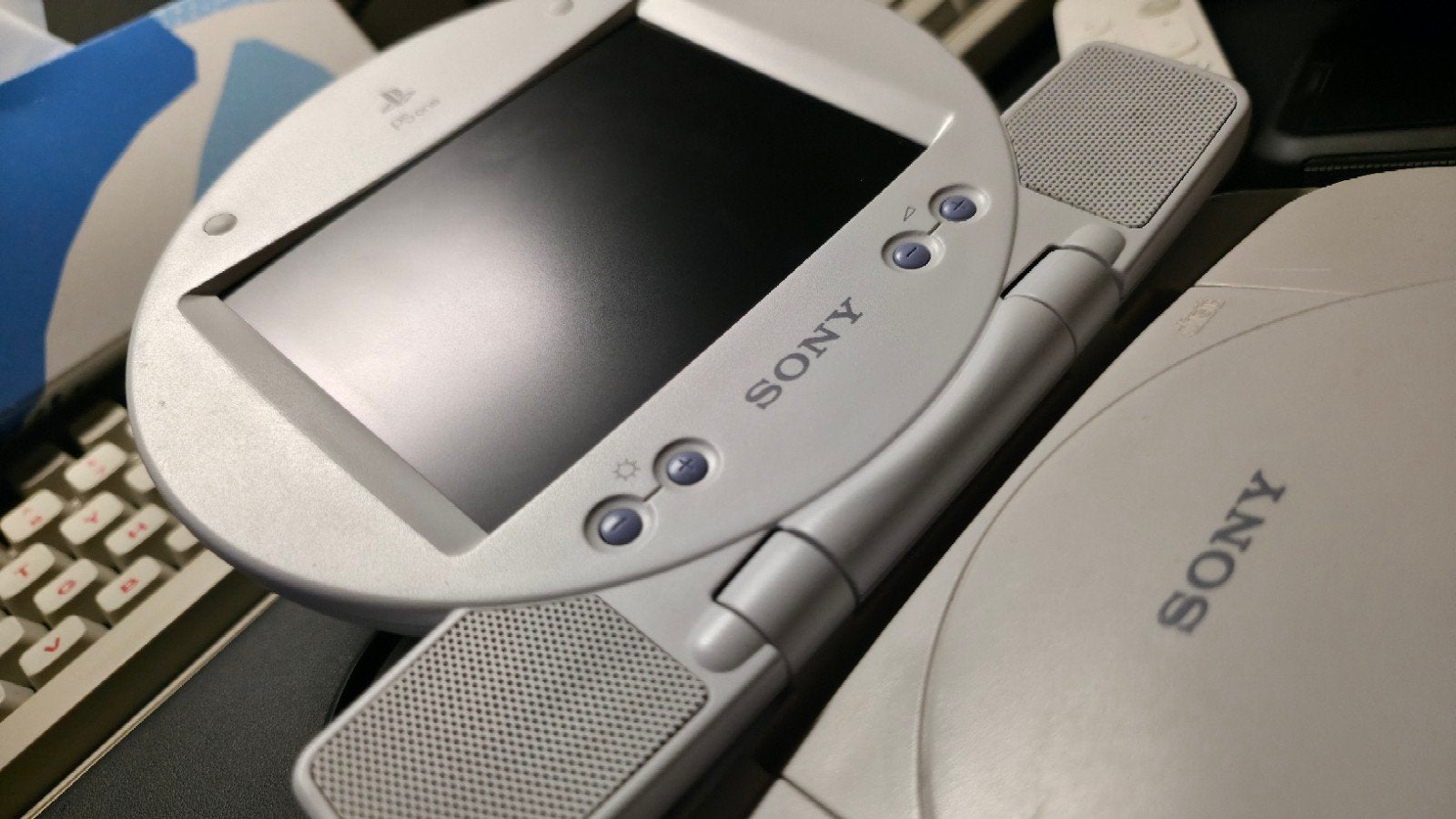PS One scherm SCPH-152 - 99% krasvrij, werkt perfect, Ophalen of Verzenden, Zo goed als nieuw, Zonder controller