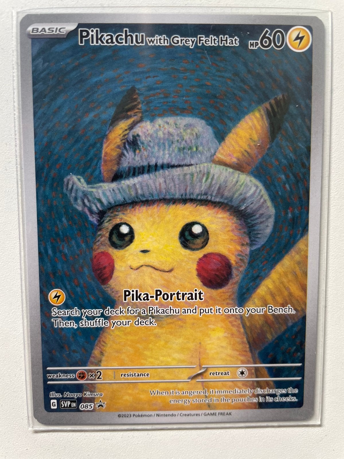 2x pokemon pikachu van gogh 1 sealed 1 niet sealed, Ophalen of Verzenden, Zo goed als nieuw
