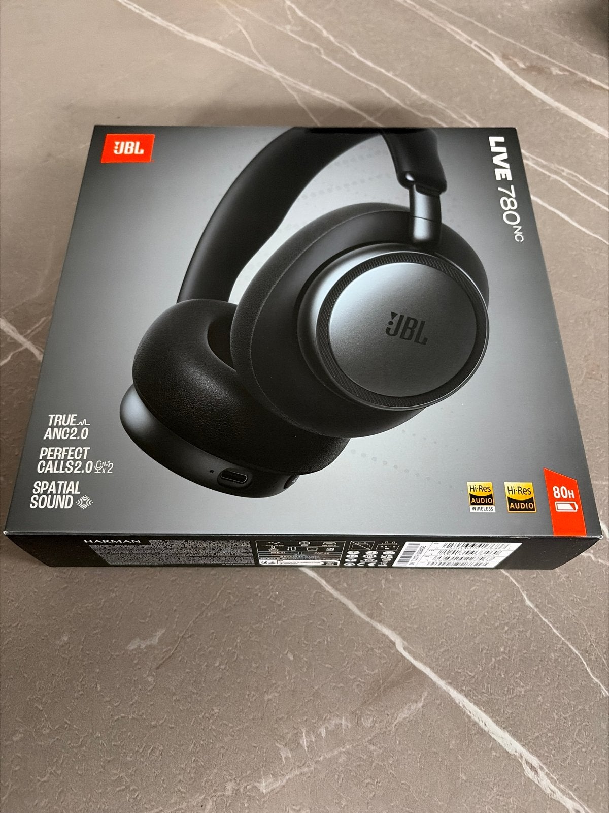 Nieuwe JBL Live 780NC Koptelefoon - Ongeopend