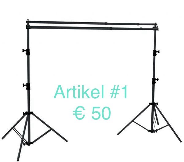 Fotografie toebehoren, Audio, Tv en Foto, Fotografie | Fotostudio en Toebehoren, Ophalen, Zo goed als nieuw, Overige typen