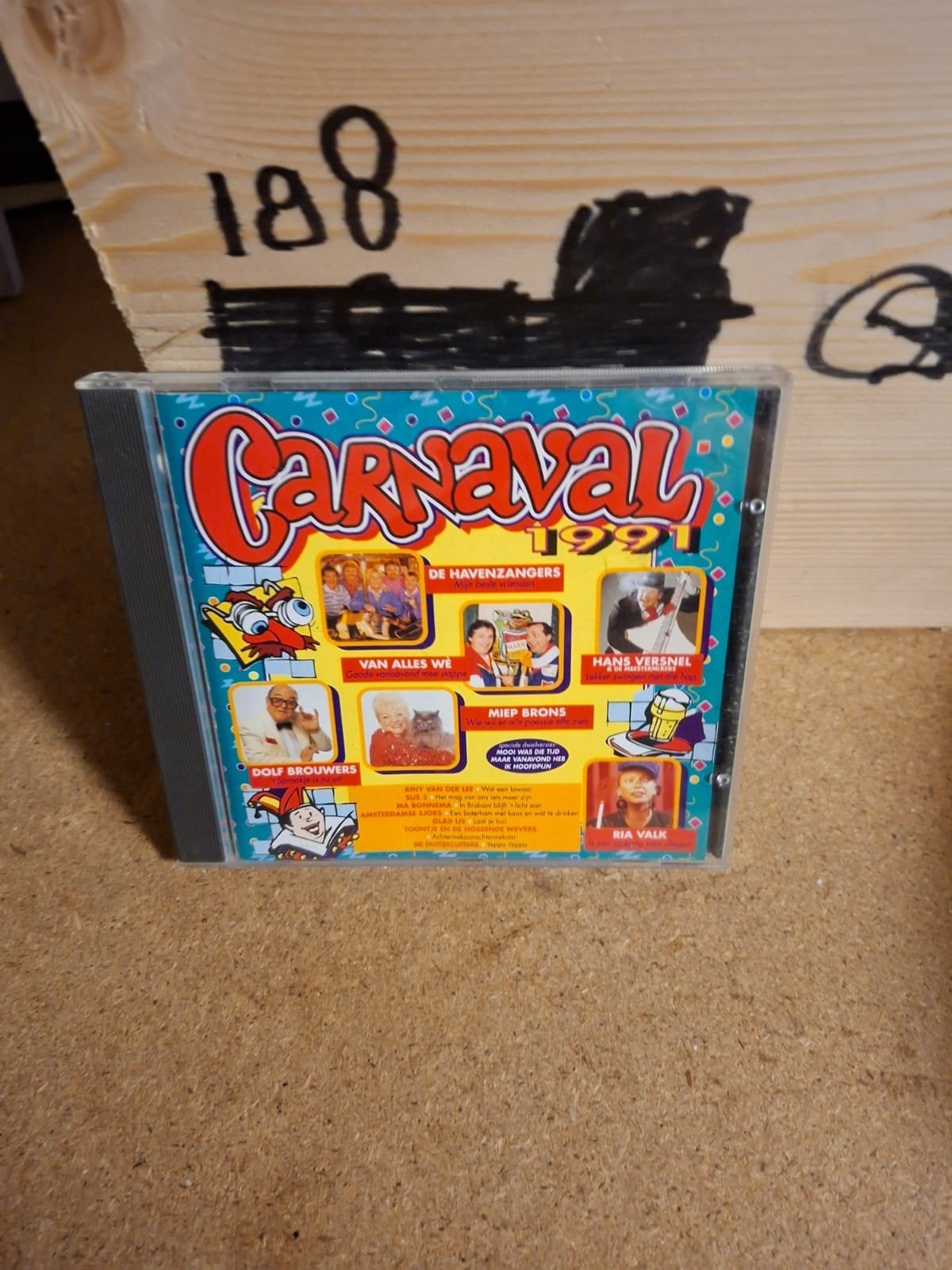 Carnaval 1991 CD - De Havenzangers, Dolf Brouwers e.a., Ophalen of Verzenden, Gebruikt, Feestmuziek, Album