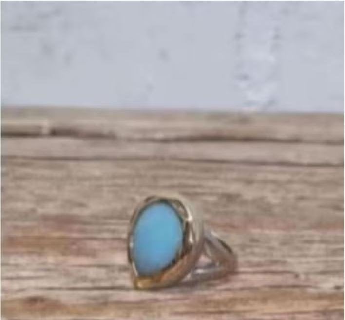 Tirisi Moda - Prachtige ring maat 55 - Goud en Zilver, 20 of groter, Ophalen of Verzenden, Zo goed als nieuw, X