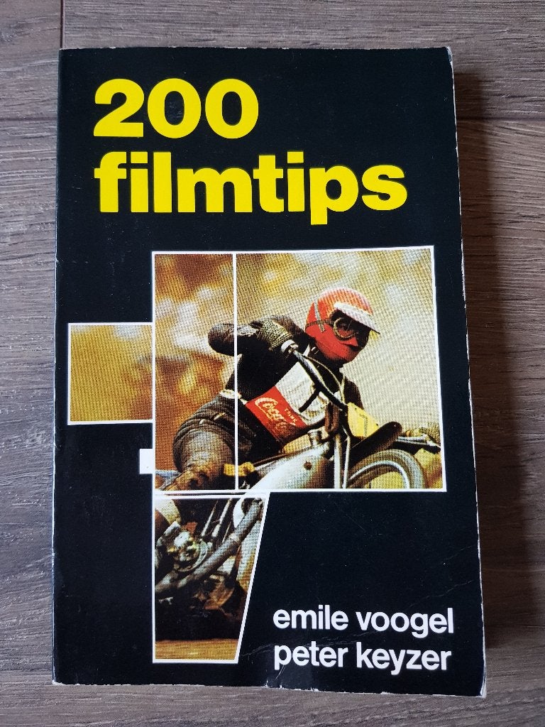 Boek fotografie : 200 filmtips, Ophalen of Verzenden, Gelezen, Fotografie algemeen, Emile Voogel en Peter Keyzer