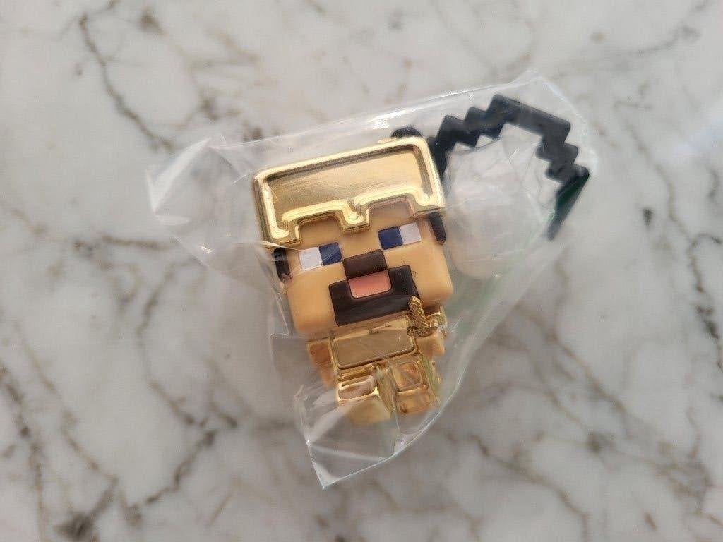Armor Steve Minecraft GOLD backpackhanger, Ophalen of Verzenden, Nieuw