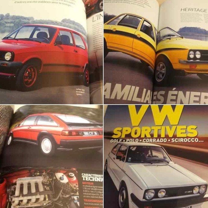 hardcover Volkswagen Golf G60 GTI 16V Golf 2 Rallye Scirocco, Ophalen of Verzenden, Zo goed als nieuw, Volkswagen