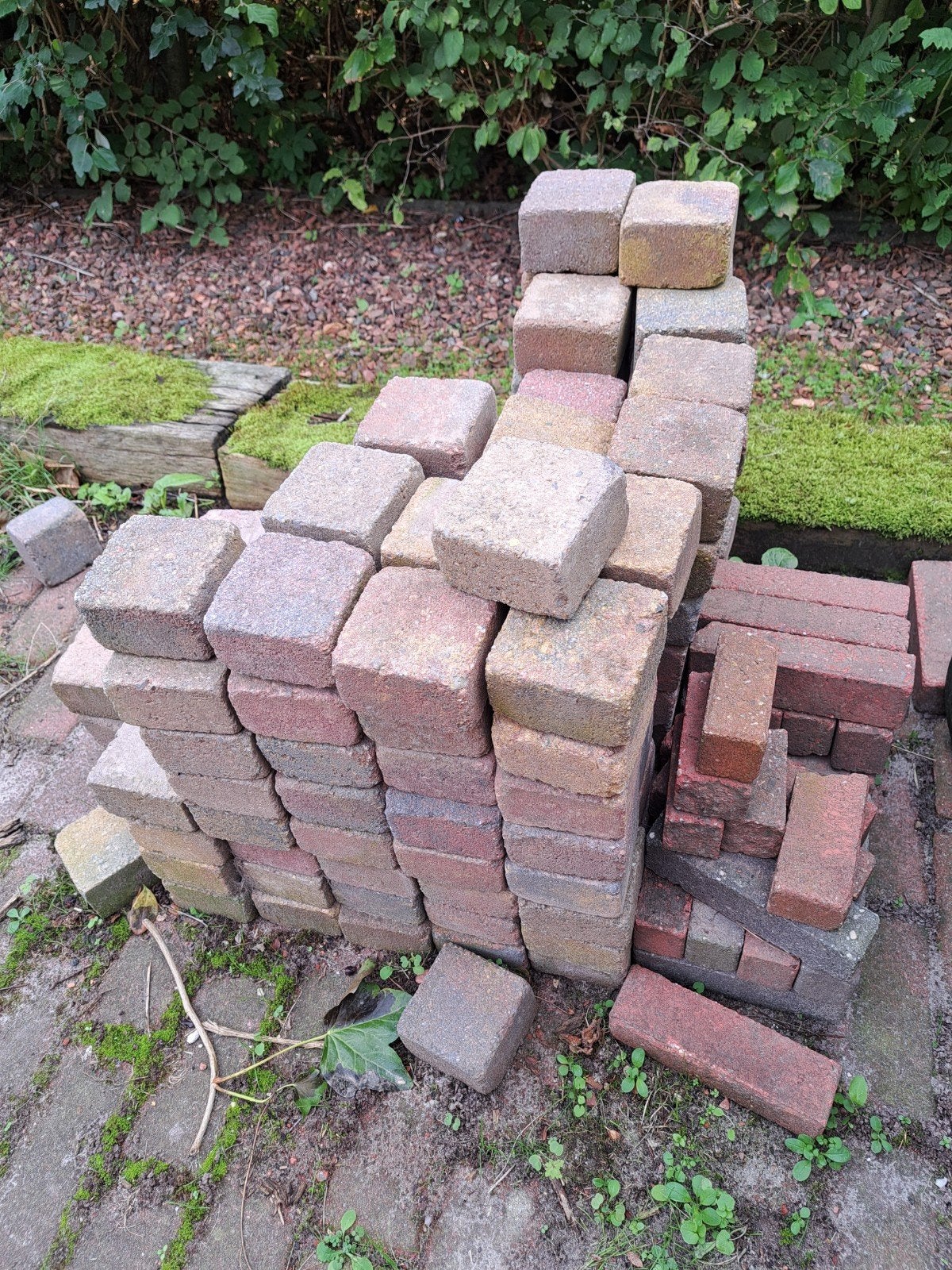 Gratis trommelstenen, Ophalen, Beton, Klinkers
