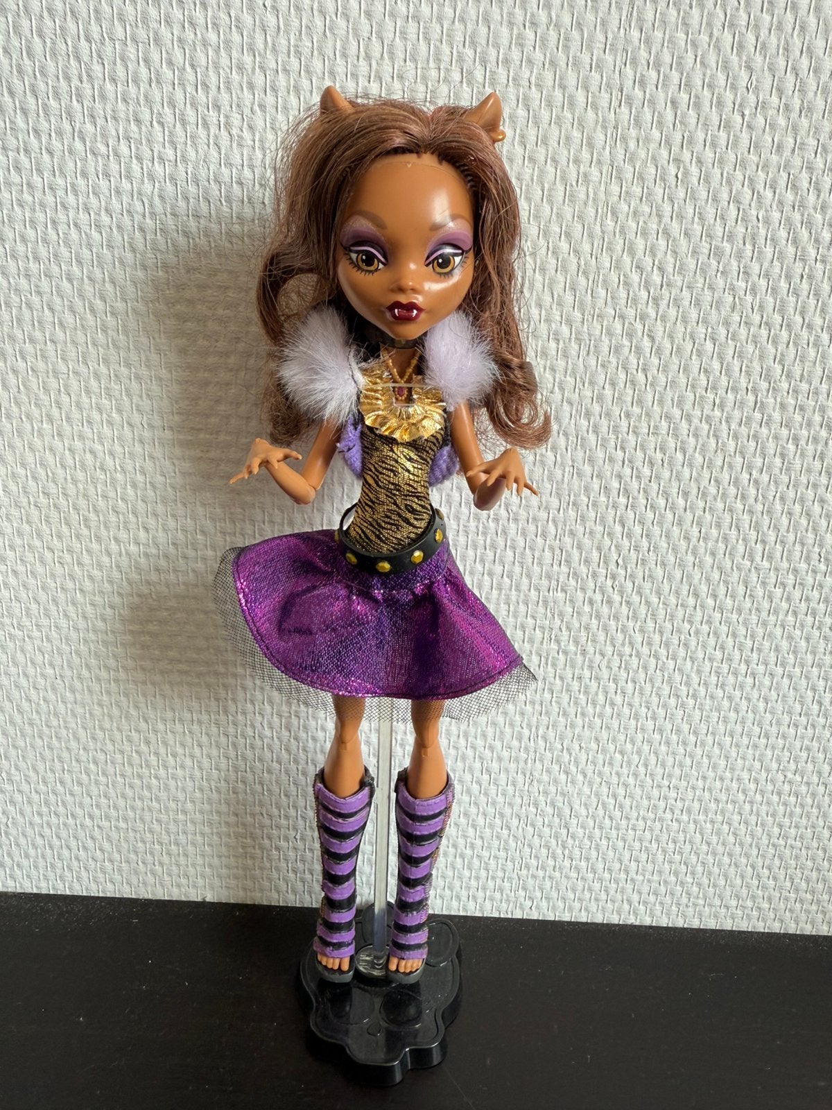 Monster high Clawdeen Wolf ghouls alive pop, Verzamelen, Poppen, Ophalen of Verzenden, Zo goed als nieuw, Pop