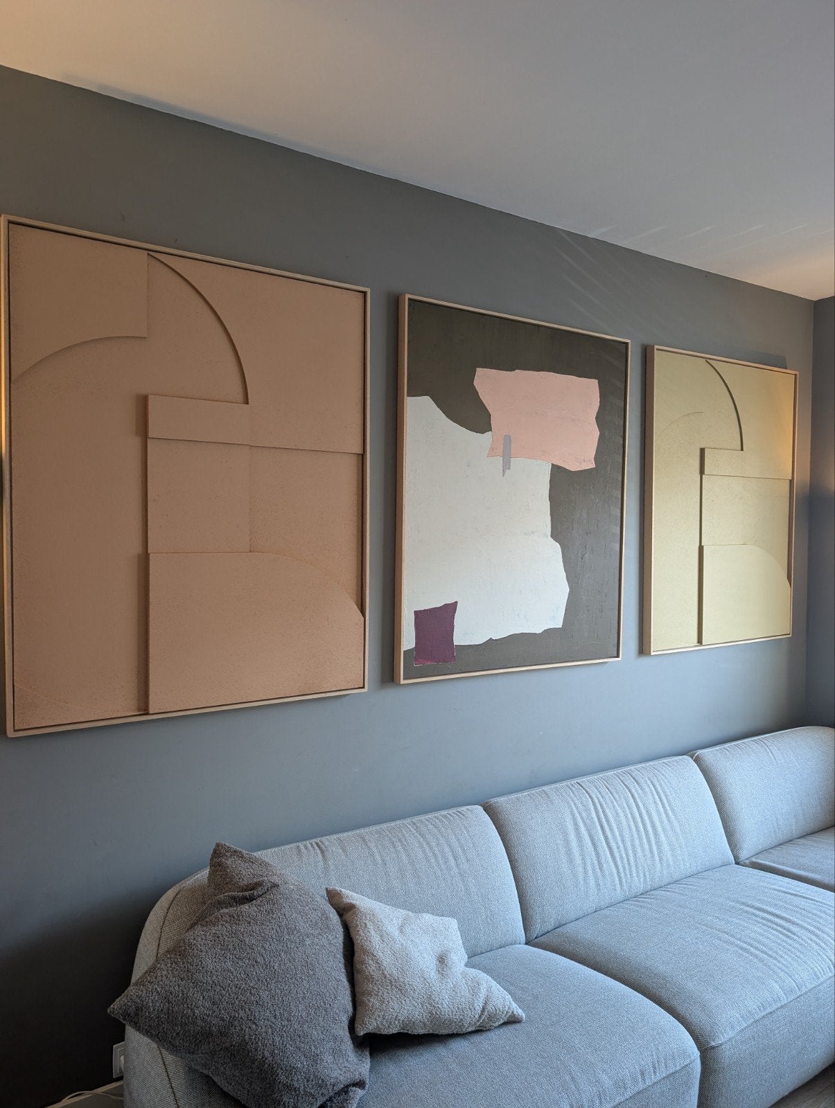 HK Living Reliëf Kunstpanelen - Diverse Modellen & Maten, Ophalen of Verzenden, Schilderij/print, Meerkleurig