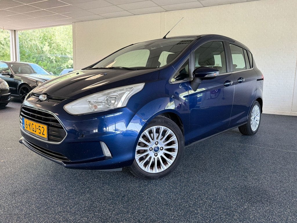 Ford B-Max 1.0 EcoBoost Titanium | Trekhaak | Airco | LMV |, Auto's, Ford, Voorwielaandrijving, Euro 5, Gebruikt, 750 kg