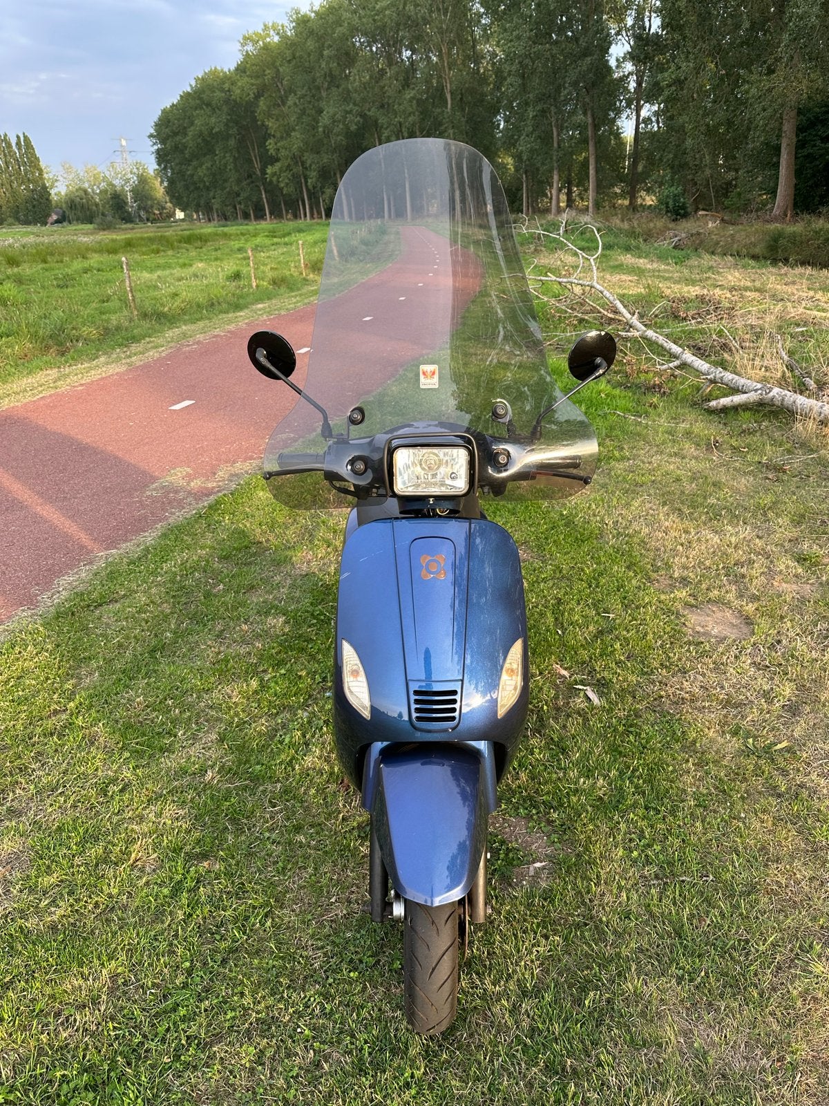 AGM VX50S Bromfiets uit 2017 - Recent Groot Onderhoud, Fietsen en Brommers, Snorfietsen en Snorscooters, Ophalen, Gebruikt, Benzine
