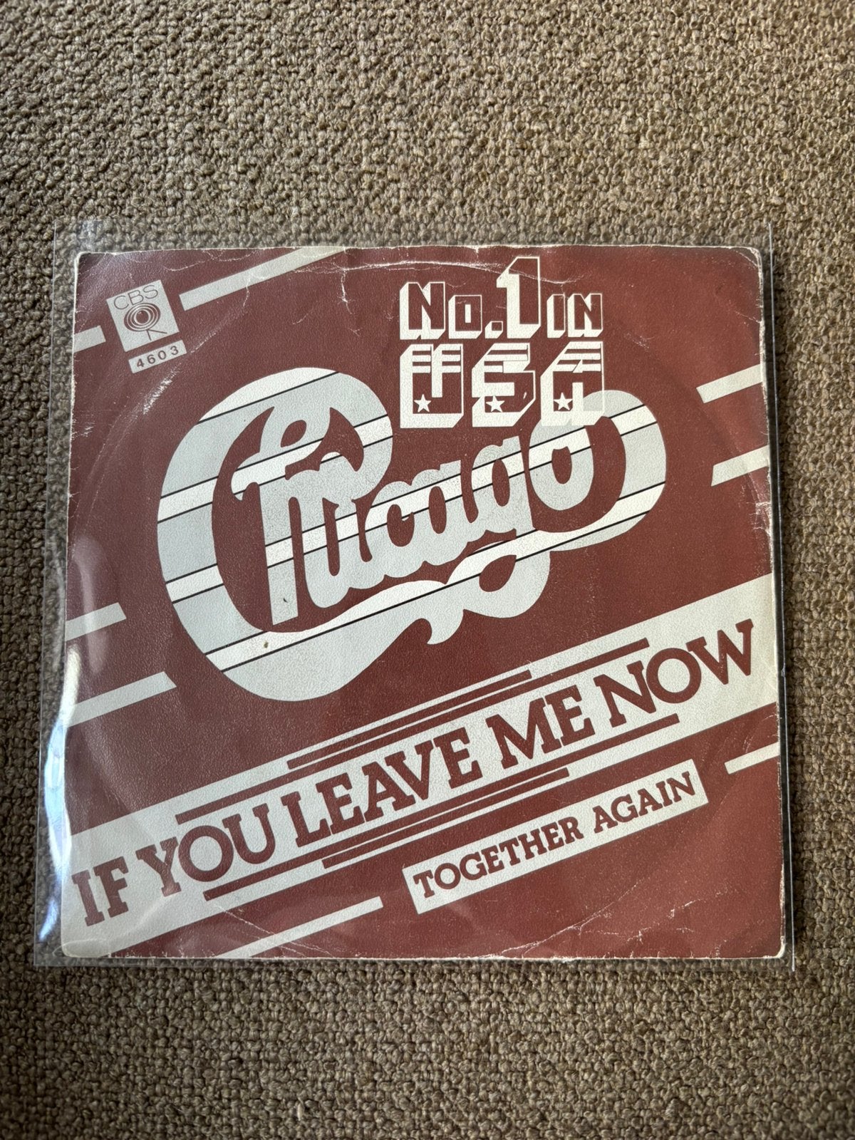 Chicago - If you Leave me Now, Cd's en Dvd's, Ophalen of Verzenden, Gebruikt, 7 inch, Pop