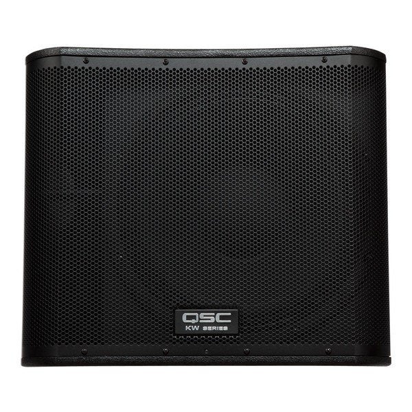 QSC KW181 Actieve 18" Subwoofer 1000W, Subwoofer, Zo goed als nieuw, 120 watt of meer, Ophalen