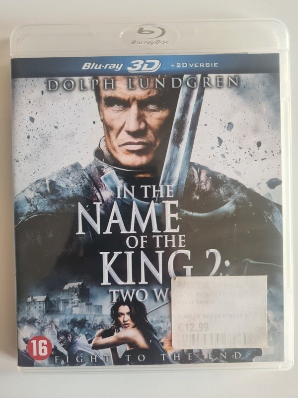 IN THE NAME OF THE KING 2: TWO WORLDS (3D + 2D) (BLURAY), Carduelis & Media, Verzenden, Syran@live.nl, Tollensstraat 53D 3035NC Rotterdam