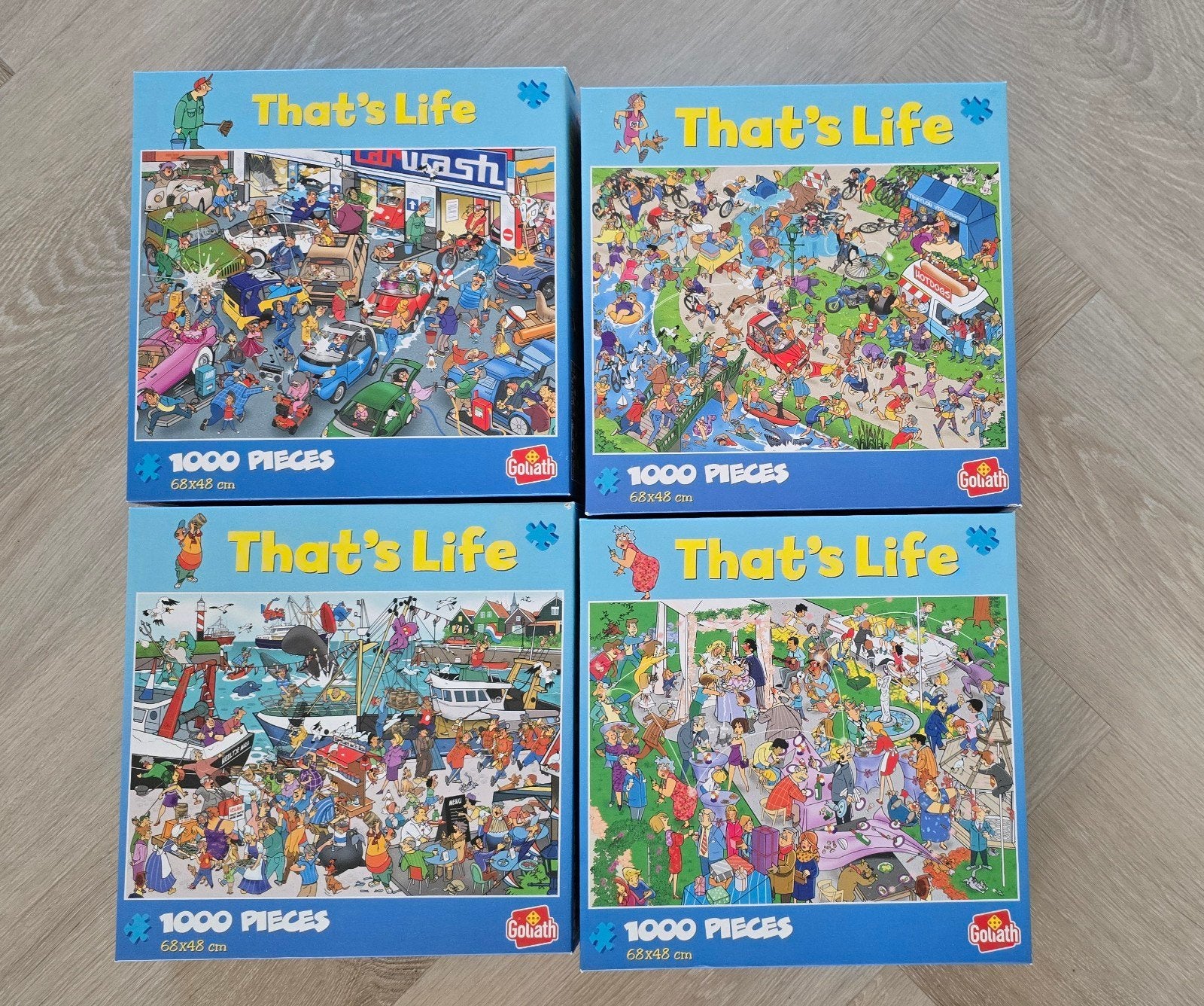 heel veel puzzels van that's life thats life, Ophalen, 500 t/m 1500 stukjes, Zo goed als nieuw