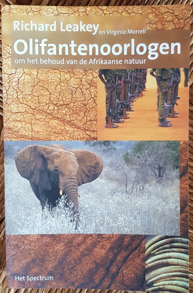 Olifantenoorlogen - om het behoud van de Afrikaanse natuur, Ophalen of Verzenden, Gelezen, Overige diersoorten, Richard Leakey