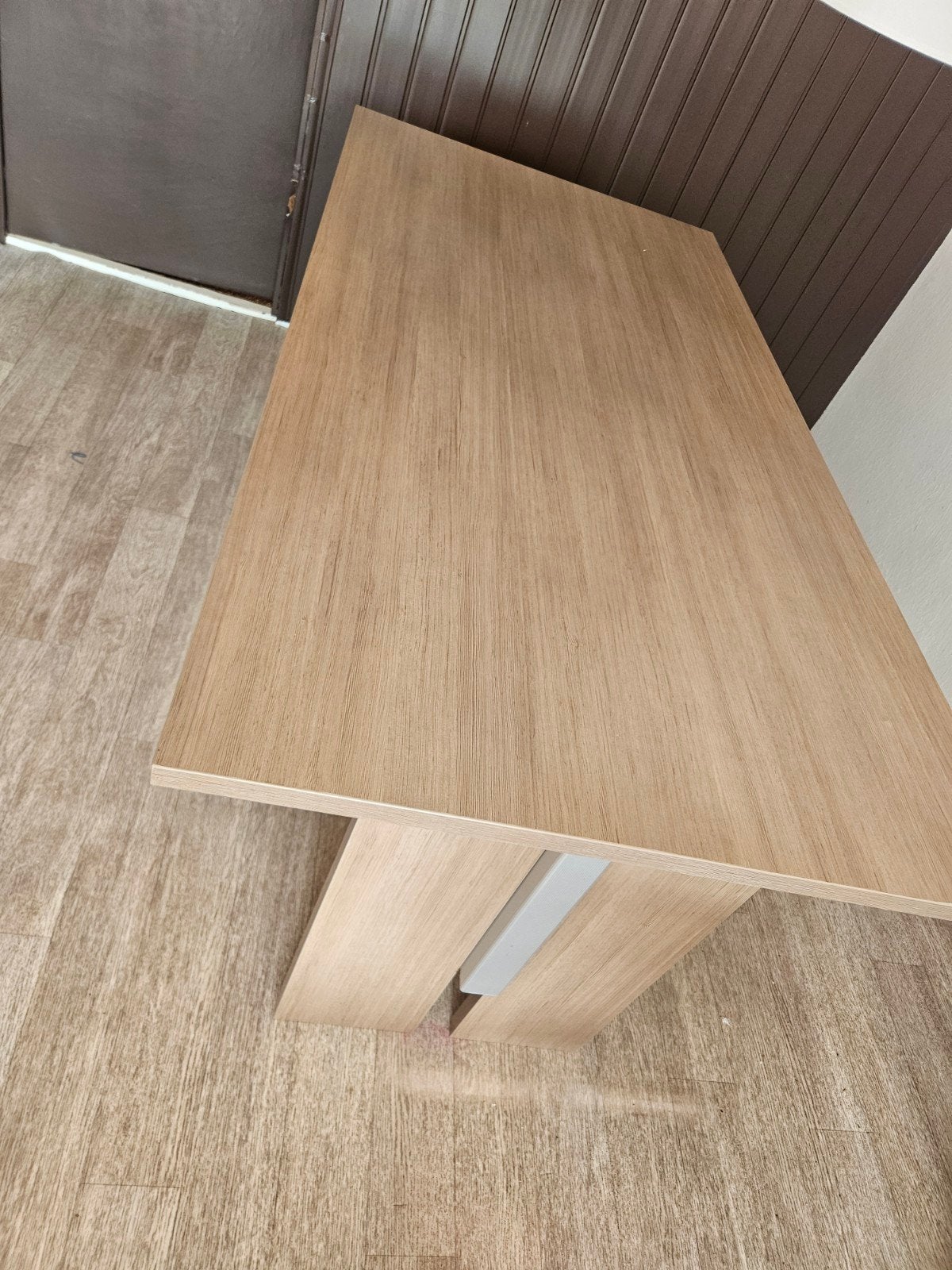 Moderne Eettafel 90x180x75cm, Gebruikt, Vijf personen of meer, 150 tot 200 cm, Modern