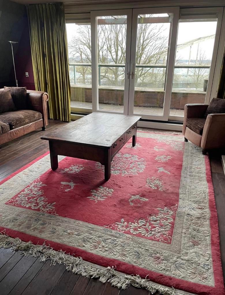 Schitterend Oosters vloerkleed handgeknoopt, Overige kleuren, 200 cm of meer, Ophalen of Verzenden, Zo goed als nieuw