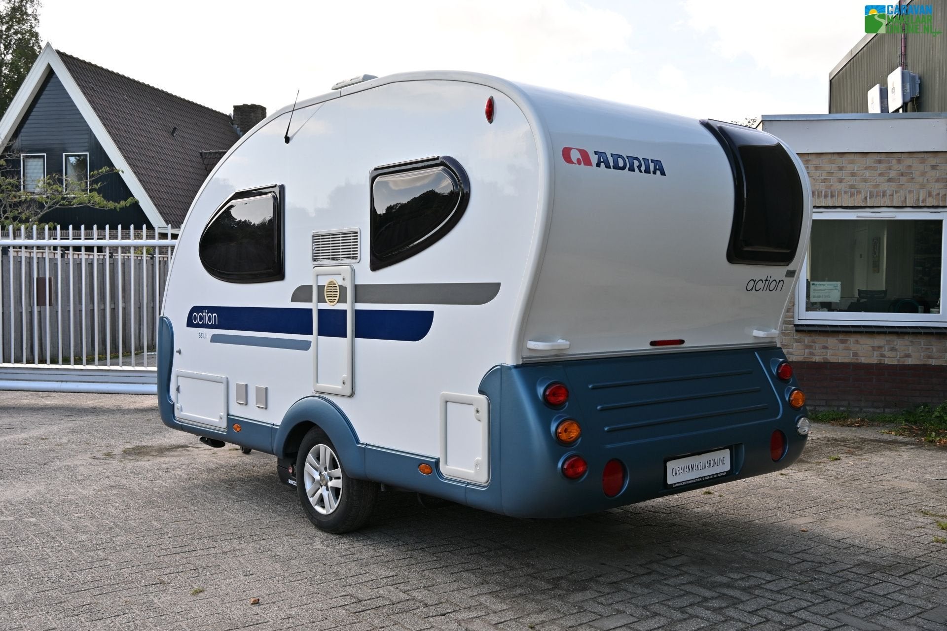 Adria Action 361 LH Mover Fietsdrager Voortent BOVAG24, Caravans en Kamperen, Standaardzit, Tot en met 2, Bedrijf, 750 - 1000 kg