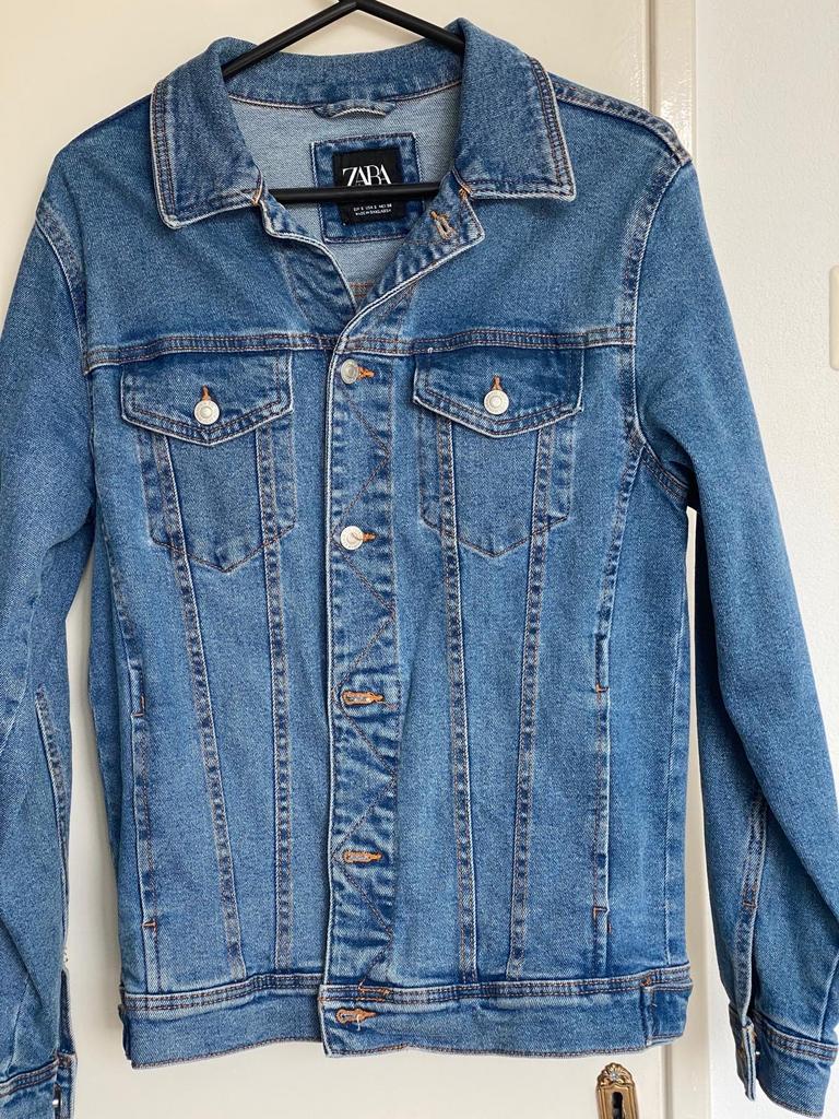 Zara spijkerjas maat S, Ophalen of Verzenden, Nieuw, Blauw