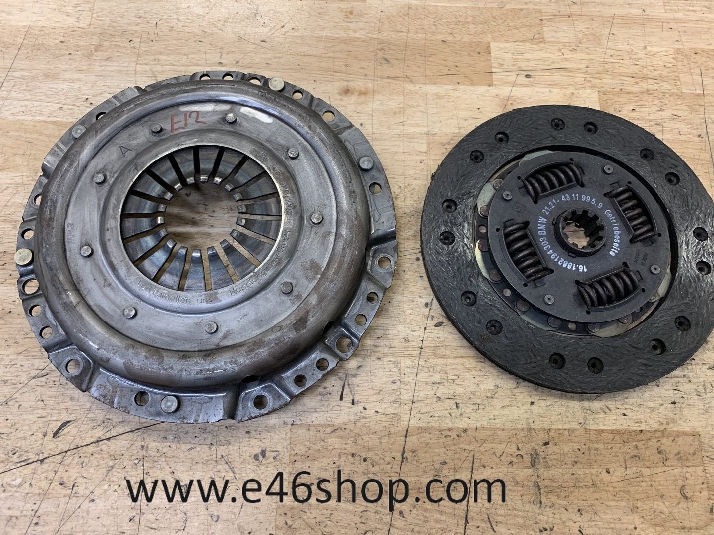 KOPPELINGSPLAAT BMW E30 34 E36 OE 21214311995, -, -, Nieuw, Ophalen of Verzenden