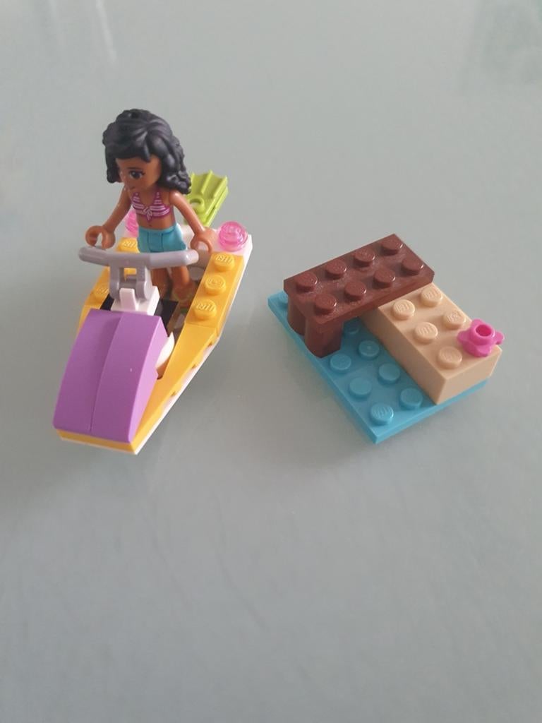Lego Friends 41000 Jetski met minifiguur, Kinderen en Baby's, Speelgoed | Duplo en Lego, Compleet, Lego, Friends, Ophalen of Verzenden