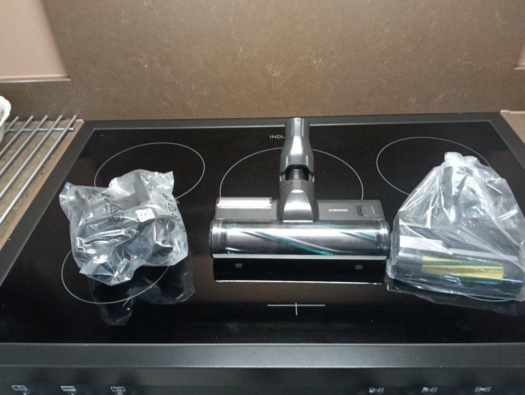 Samsung Jet 75E Pet - Steelstofzuiger - VS20B75AGR5/WA, Witgoed en Apparatuur, Draadloos, Ophalen of Verzenden, Zo goed als nieuw