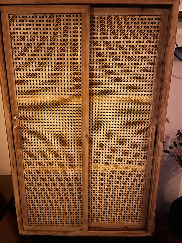 Webbing kast met schuifdeuren, Huis en Inrichting, Kasten | Overige, Ophalen, Zo goed als nieuw
