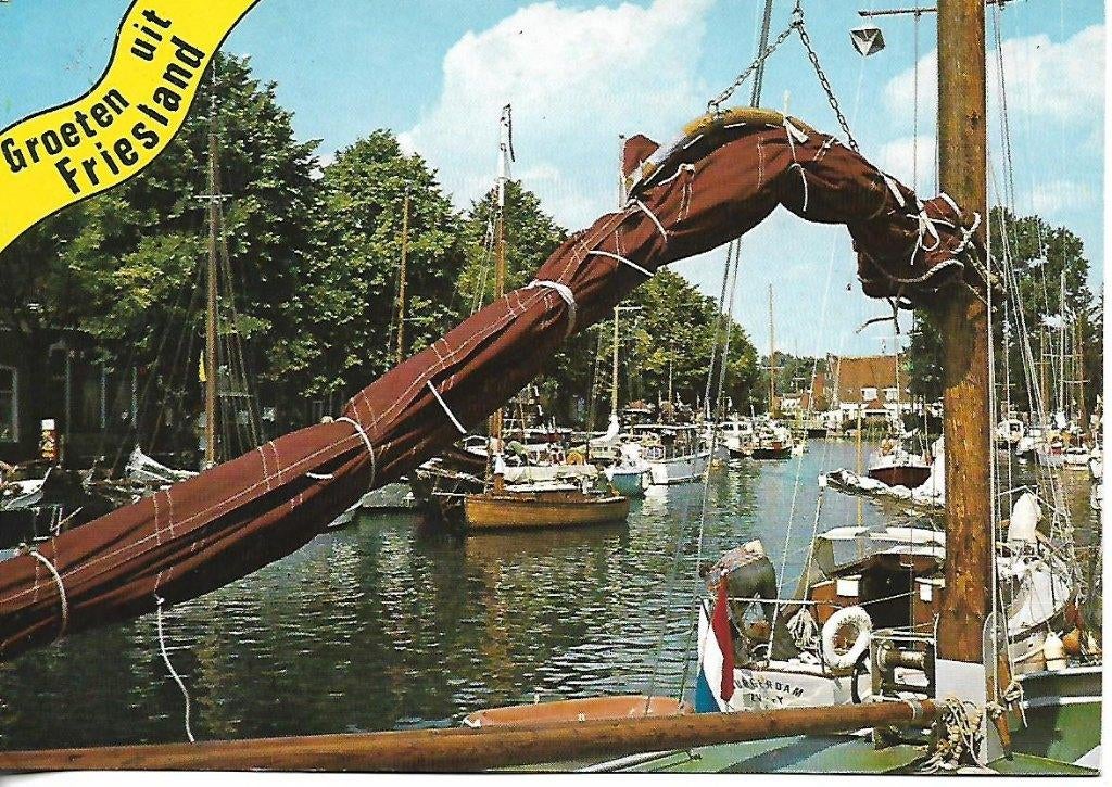 Lemmer- -Doorkijkje., Verzenden, 1980 tot heden, Gelopen, Friesland