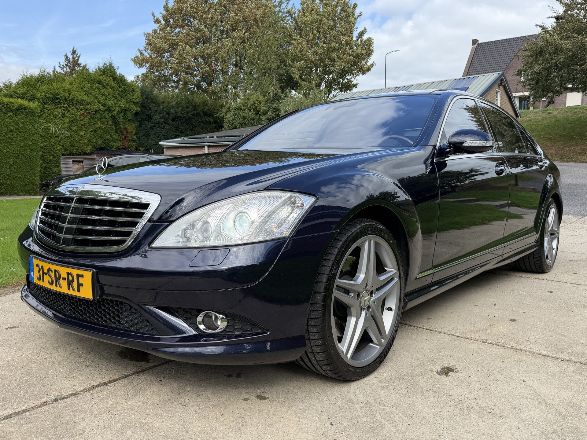 Mercedes-Benz S-Klasse 500 LANG AMG UNIEK ORIG NED PANO DIST, Automaat, 5461 cc, Achterwielaandrijving, Gebruikt