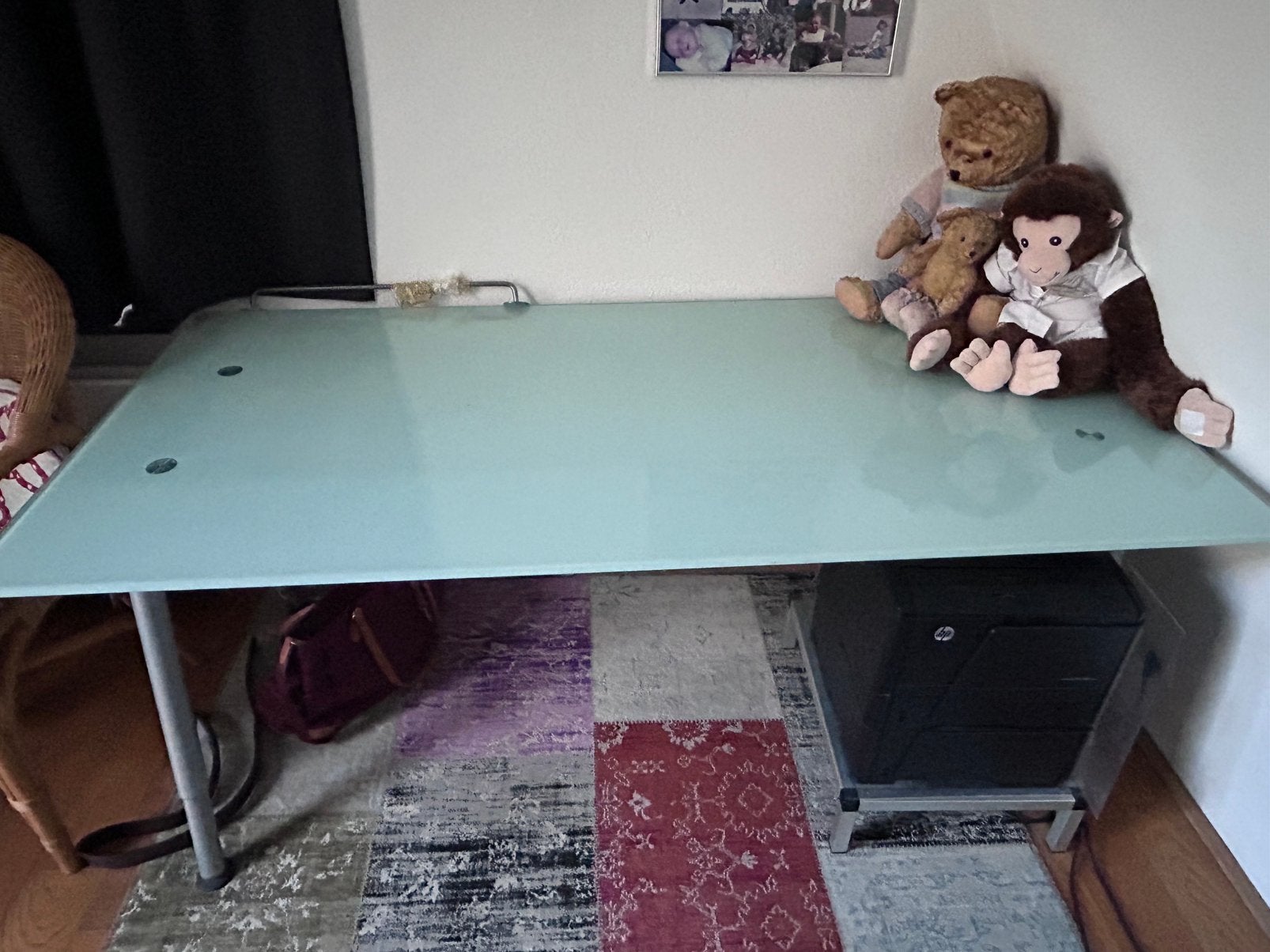 Bureau, Ophalen, Demontabel, 160 cm, Zo goed als nieuw