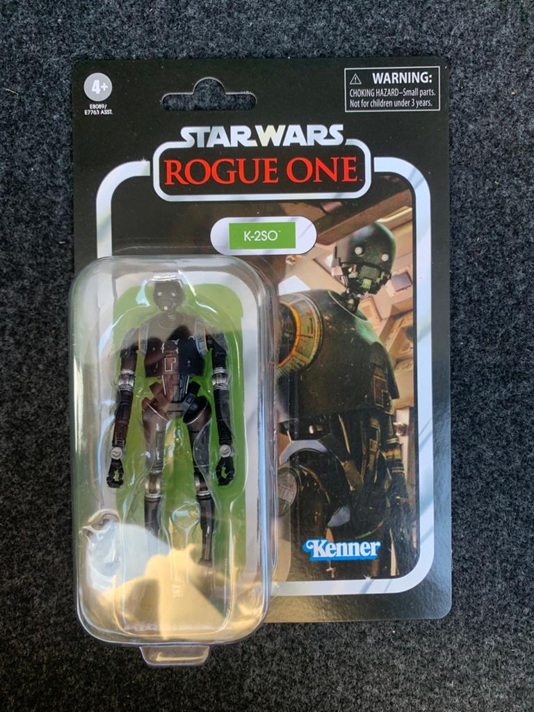 Star wars vintage collection K-2SO (Rogue one), Verzamelen, Star Wars, Ophalen of Verzenden, Zo goed als nieuw, Actiefiguurtje