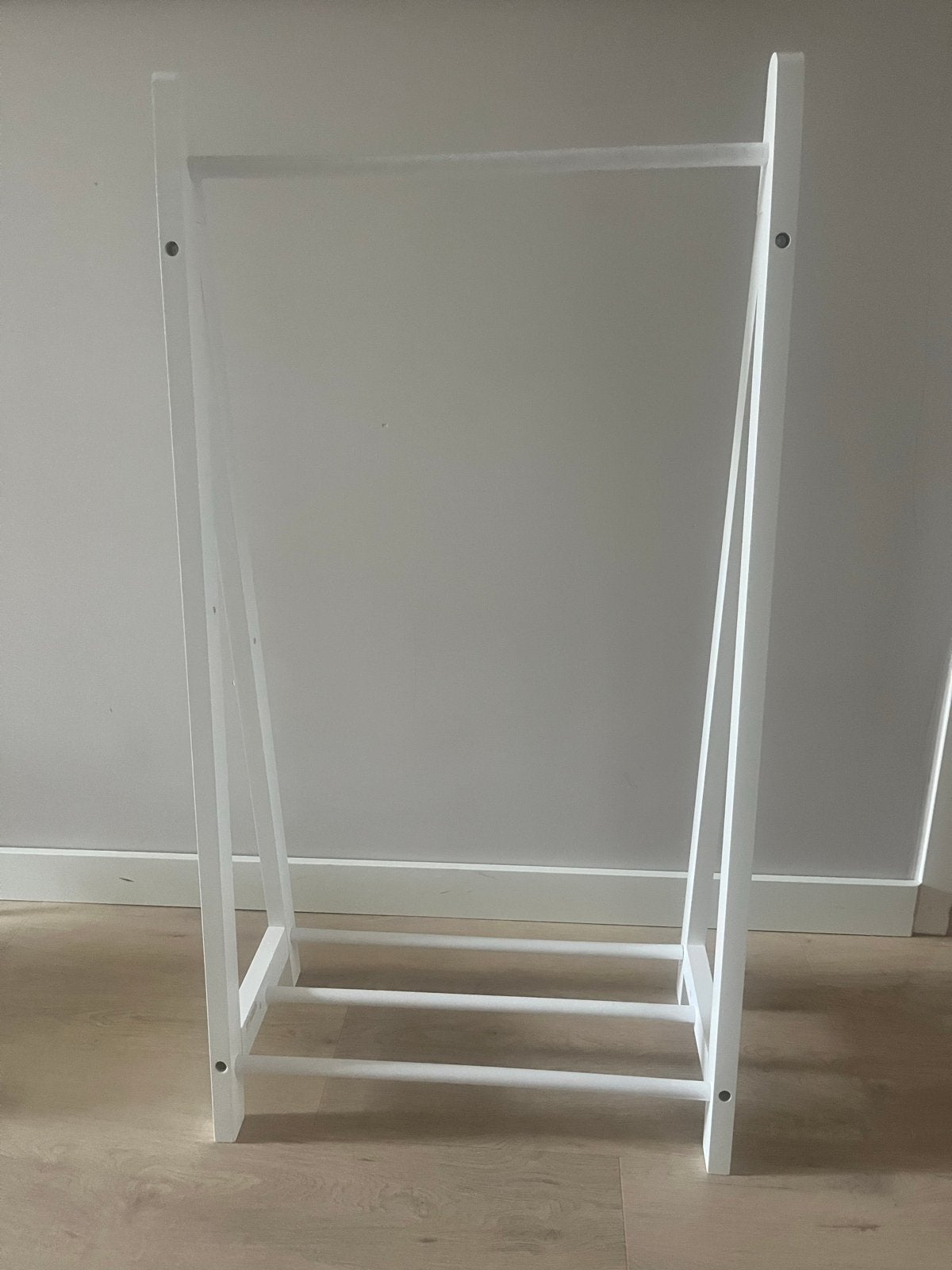 Wit kledingrek voor kinderkleding - 59.5 x 115cm, Ophalen, Minder dan 75 cm, 105 cm of meer, Zo goed als nieuw
