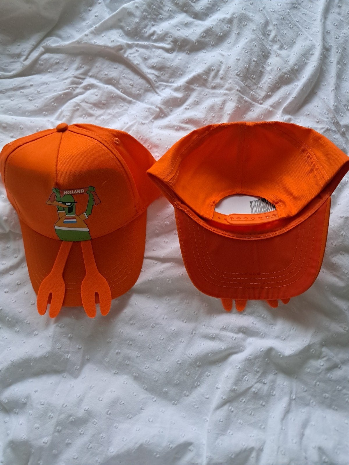 2 Nieuwe Oranje Gijppetten - EK/WK Supporter, Kleding | Dames, Hoeden en Petten, Ophalen of Verzenden