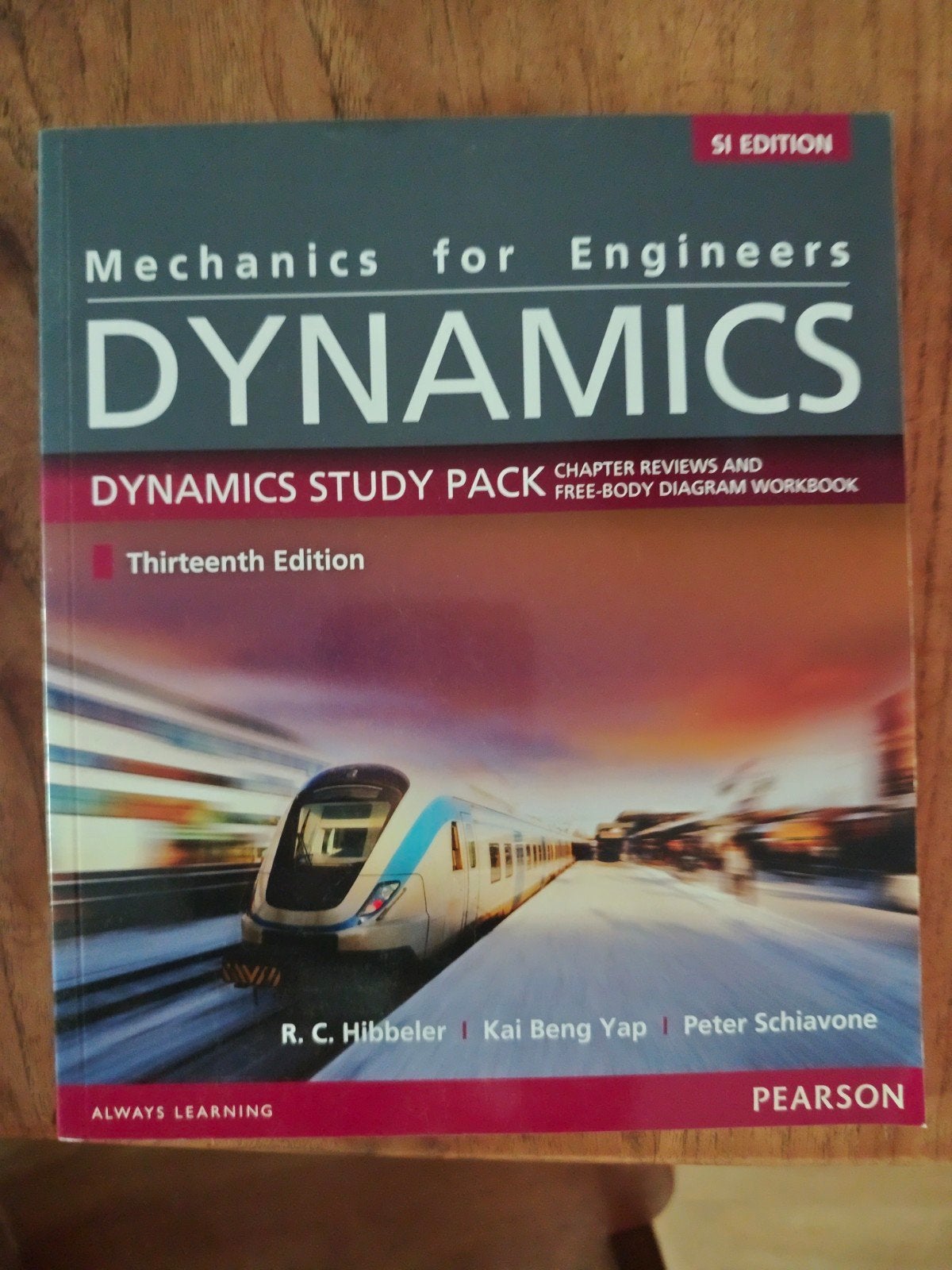 Mechanics for Engineers: Dynamics - 13e editie, Zo goed als nieuw, R. C. Hibbeler, Kai Beng Yap, Peter Schiavone, Beta, HBO